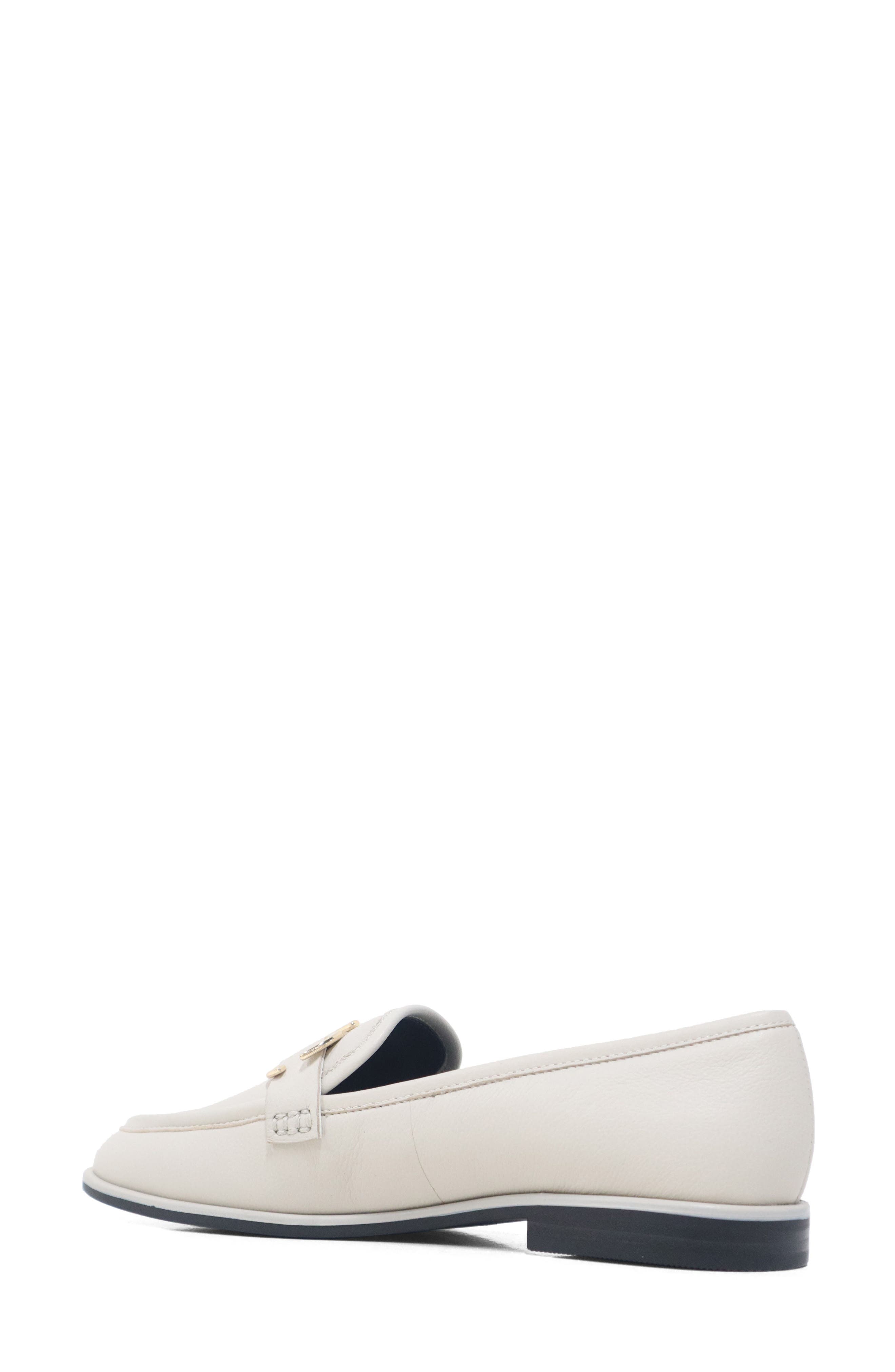 Lydia Bit Loafer, Alternate, color, BONE LEATHER