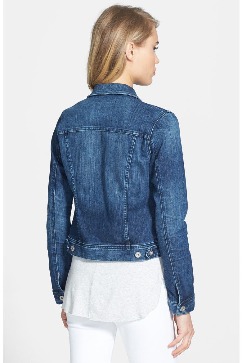 'Robyn' Denim Jacket, Alternate, color, 14Y SURGE