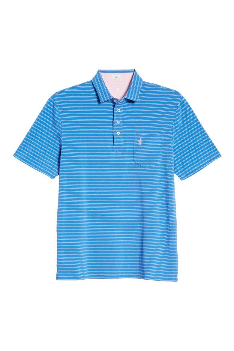 Hangin' Out Marfa Stripe Pocket Polo, Alternate, color, RIPTIDE