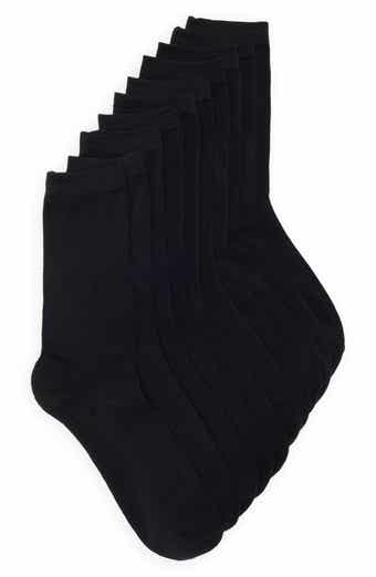 NORDSTROM RACK 5-Pack Pillow Sole Crew Socks