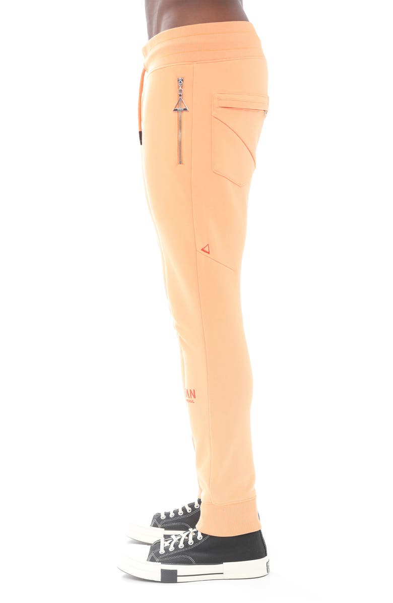 HVMAN Zip Pocket Cotton Sweatpants, Alternate, color, Apricot