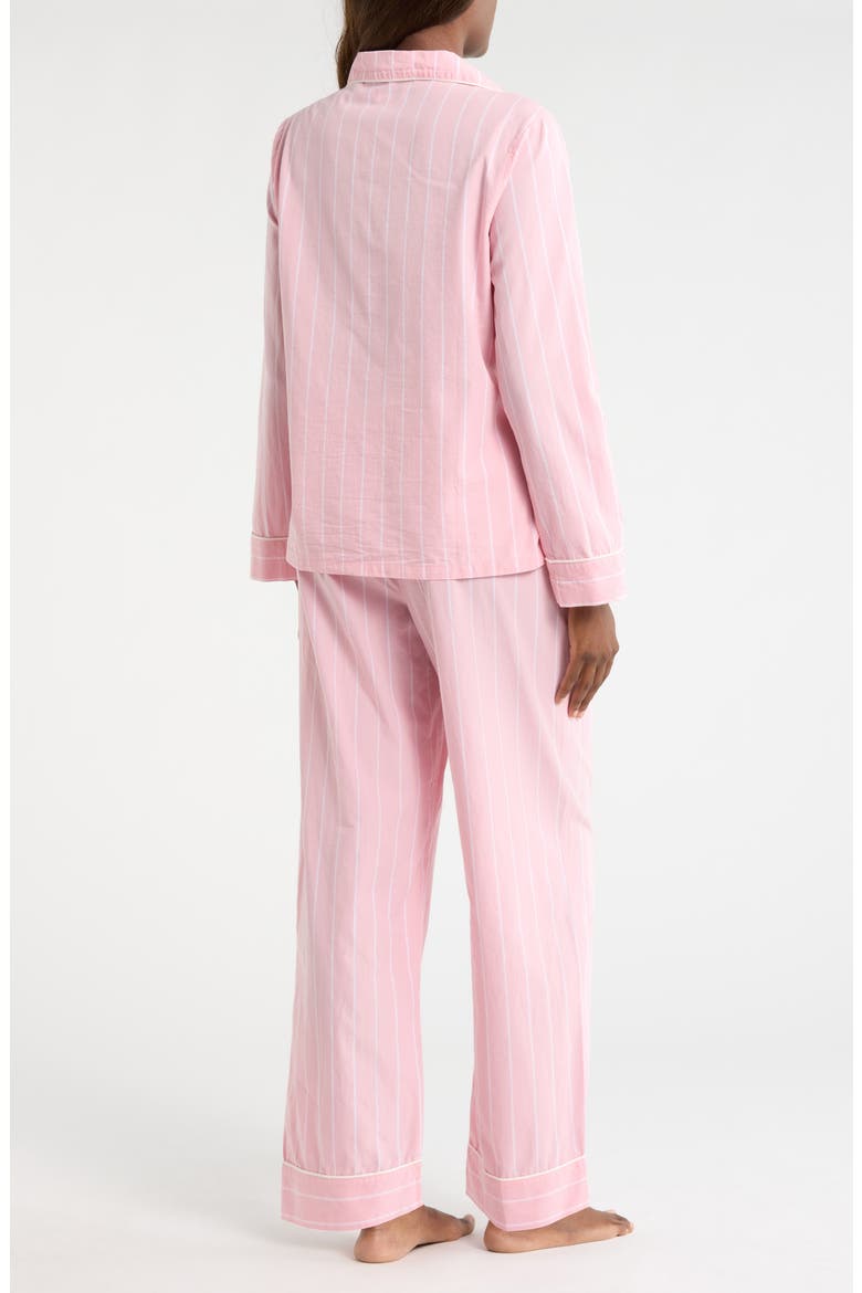 Classic Cotton Pajamas, Alternate, color, PINK JANE STRIPE