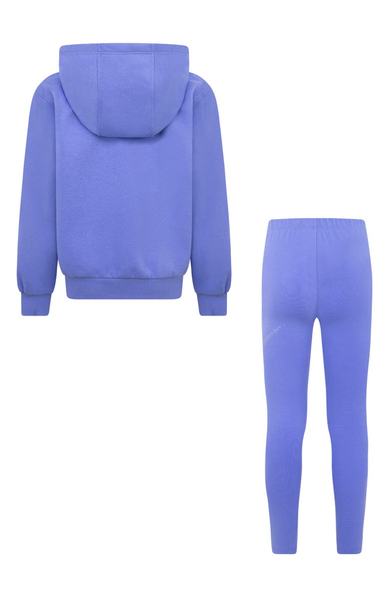 Nike Kids' Shine Zip Hoodie & Leggings Set, Alternate, color, Royal Pulse