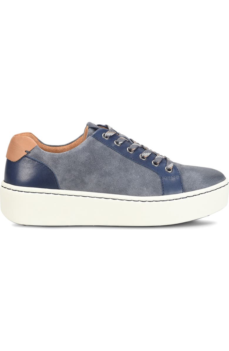 Børn Mira Platform Sneaker, Alternate, color, Dark Blue Combo