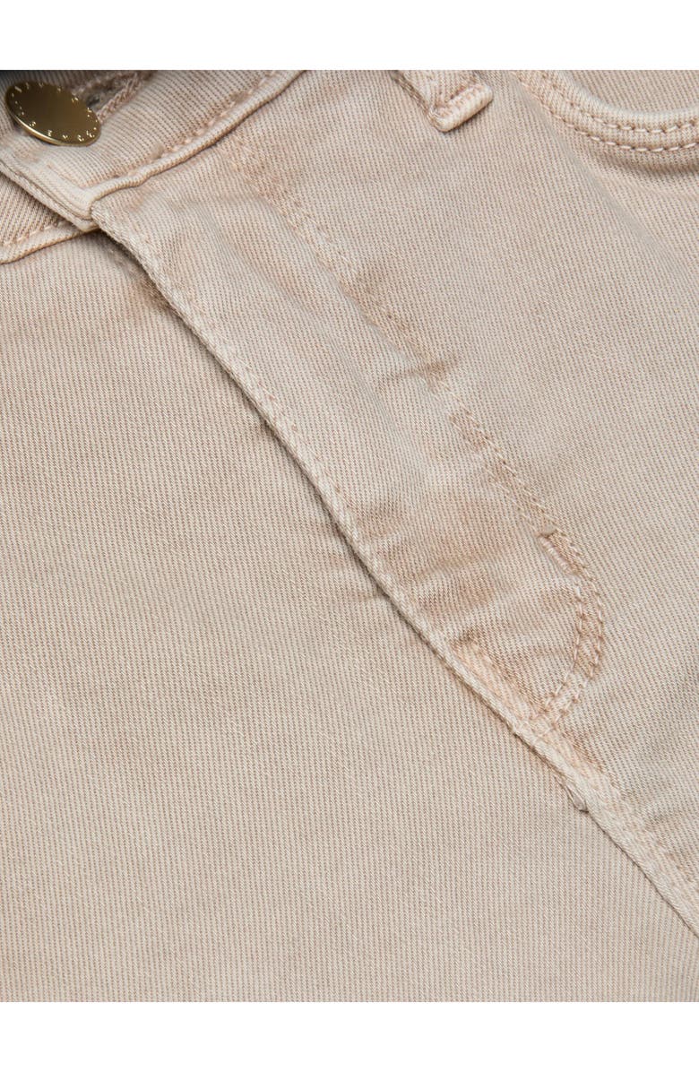 L'AGENCE Kendra High Waist Crop Flare Jeans, Alternate, color, Biscuit