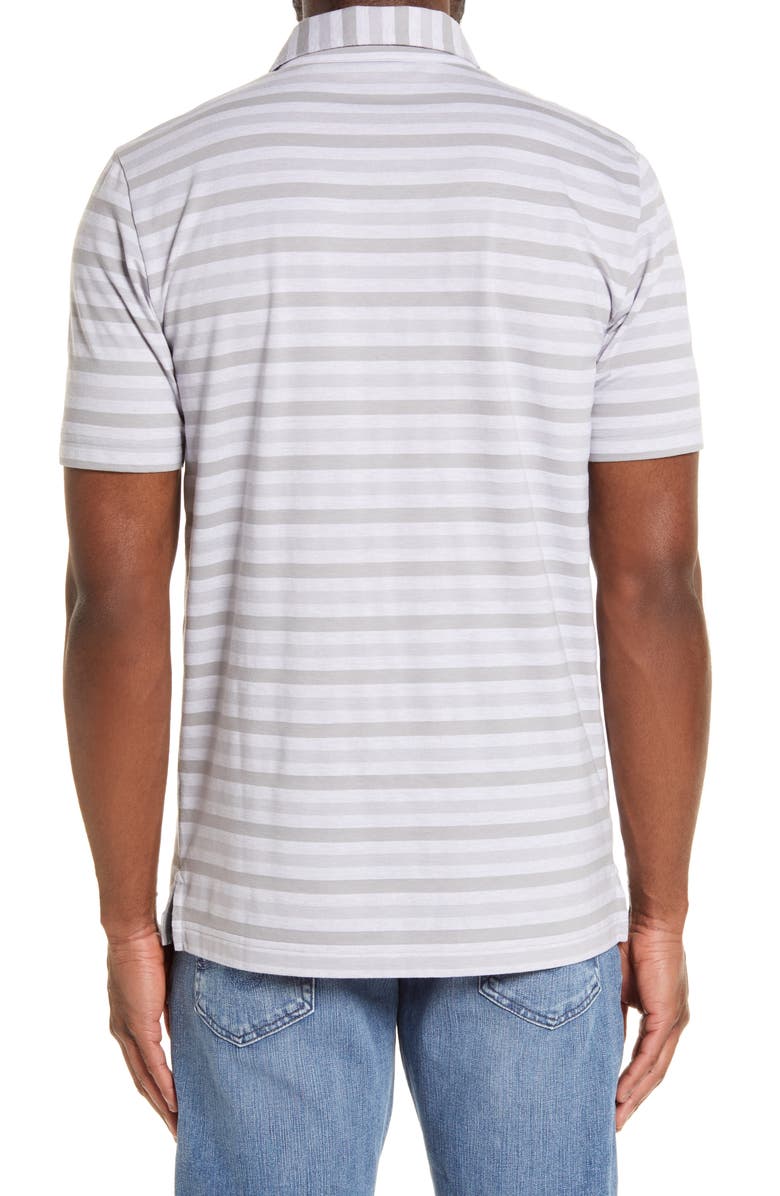 TravisMathew Port of Entry Stripe Polo, Alternate, color,