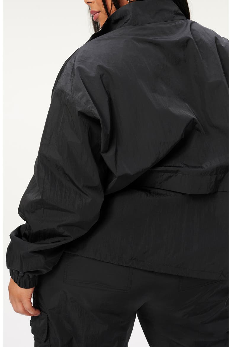Essential Nylon Anorak, Alternate, color, BLACK001