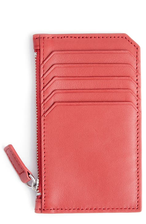 Red Wallets Card Cases for Women Nordstrom