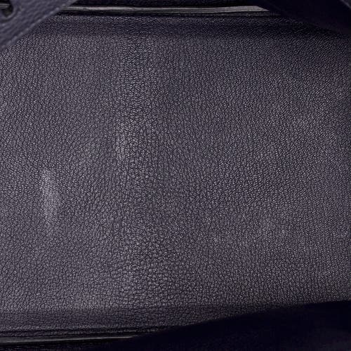 Pre-owned Hermes  Hermes Birkin Handbag Blue Togo With Gold Hardware 35 In Blue