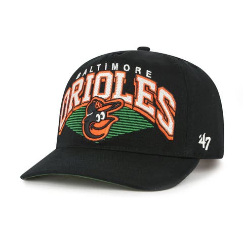 Men's '47 Black Baltimore Orioles Pomona Hitch Adjustable Hat