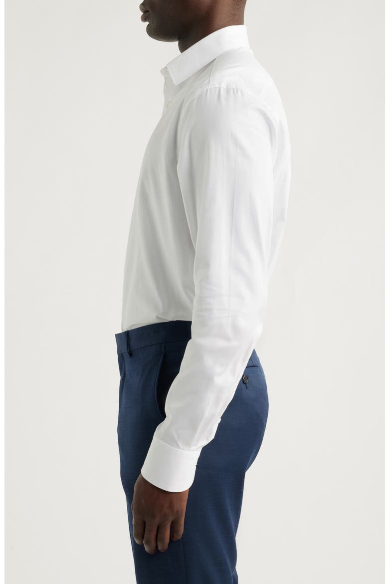 Regular Fit Dress Shirt, Alternate, color, WHITE