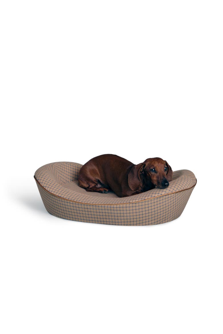 The Timeless Dog Bed, Alternate, color, Tawny Ledger
