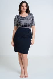Gottex Modest Modest Surplice Skirt with Side Shirring
