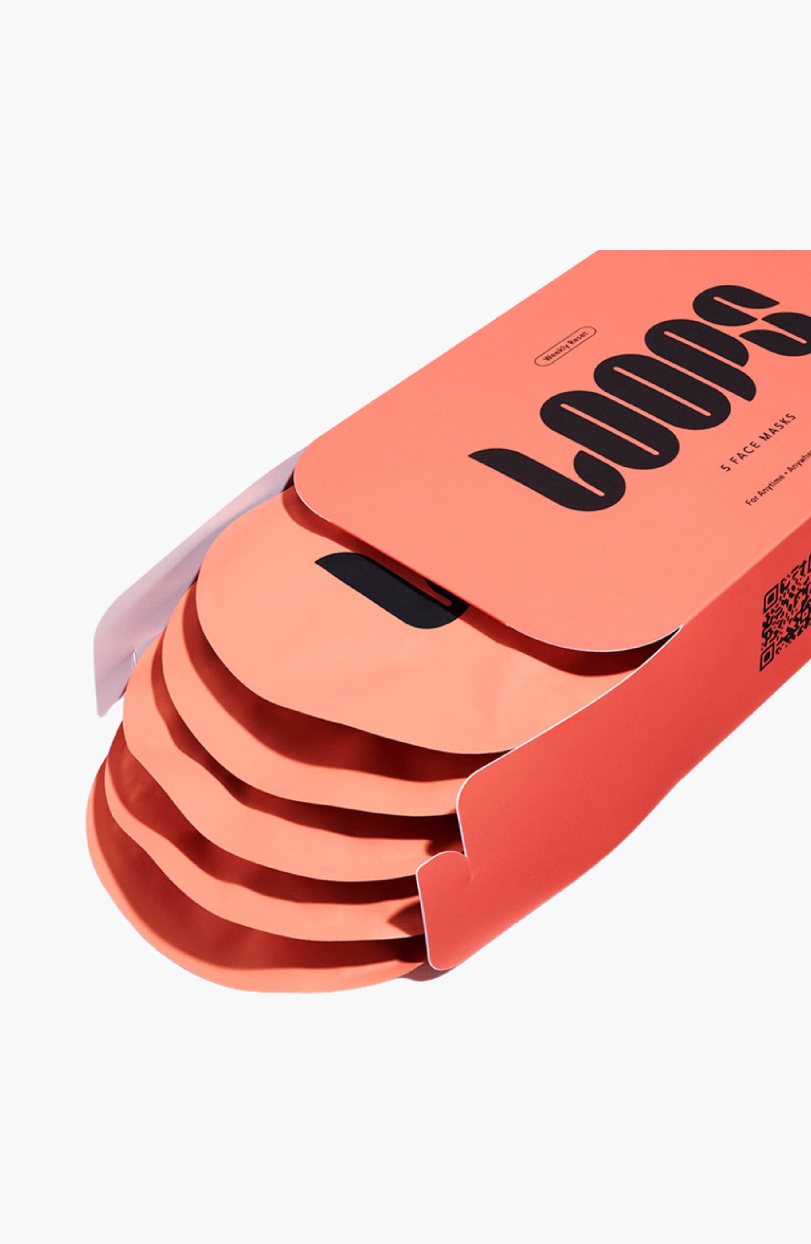 LOOPS 5-Pack Weekly Reset Rejuvenating Face Masks | Nordstromrack