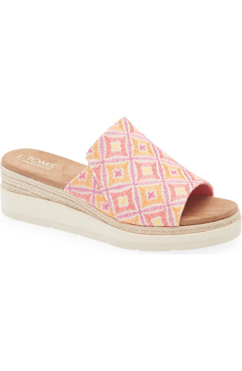 TOMS Marmul Wedge Slide Sandal, Main, color,
