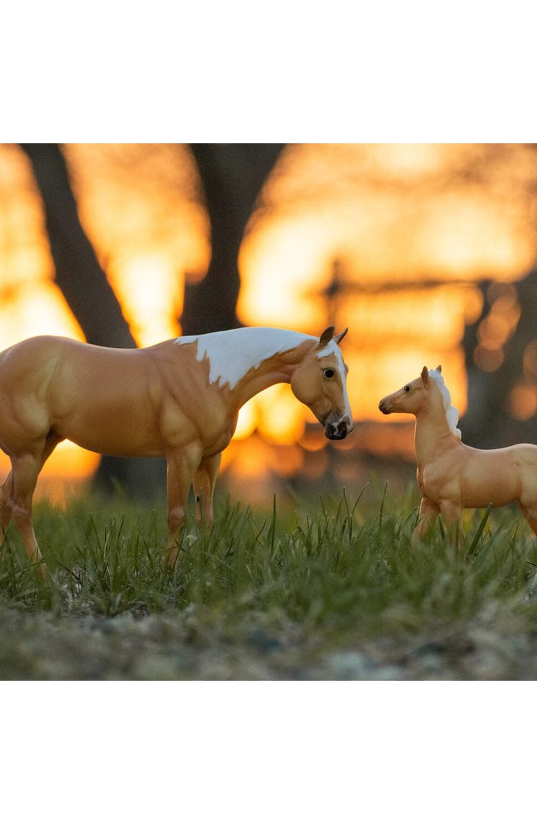 Breyer Horses The Traditional Series Ebony Shines And Charlize, Alternate, color,