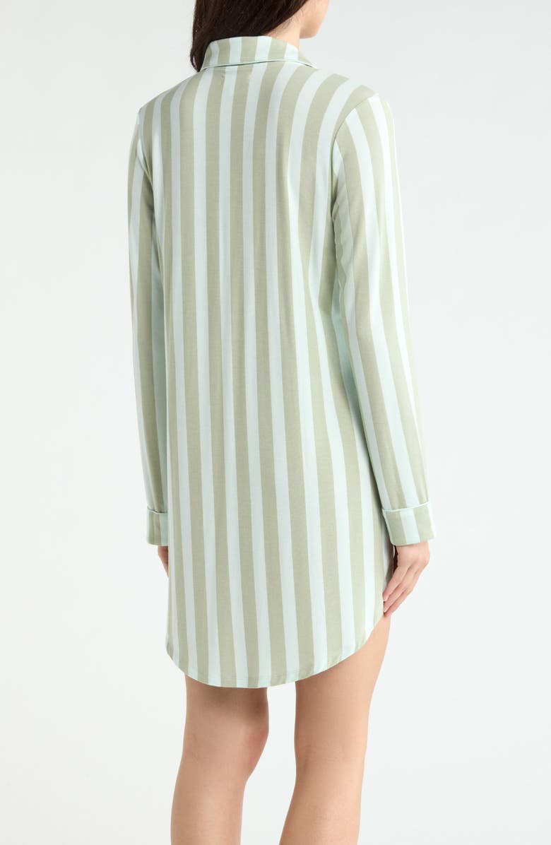 Nordstrom Moonlight Eco Nightshirt, Alternate, color, Green Desert Porto Stp