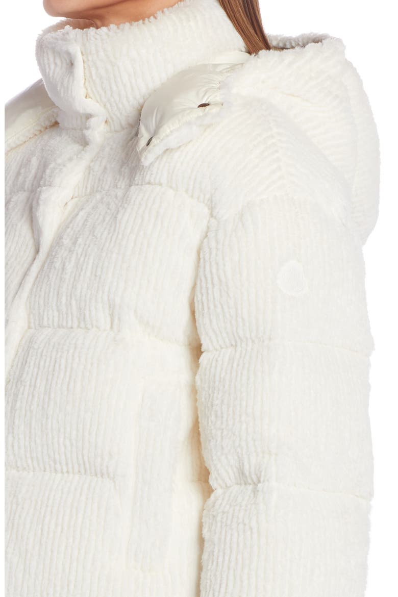Daos Quilted Corduroy Down Jacket, Alternate, color, WHITE