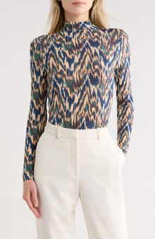 Ulla Johnson Aurelia Long Sleeve Turtleneck Top