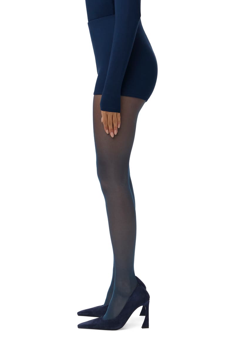 Butter Scoop Waist Hot Shorts, Alternate, color, NAVY BLUE