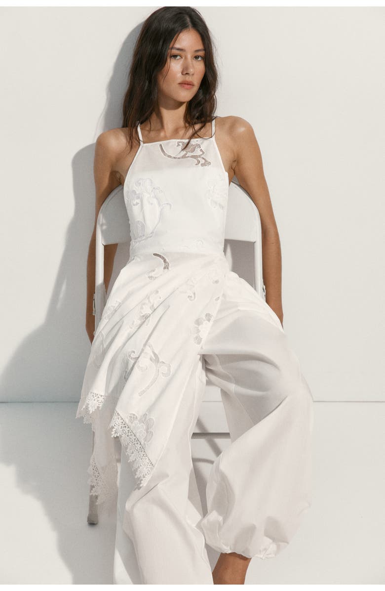 H&M Cotton Balloon Trousers, Alternate, color, 