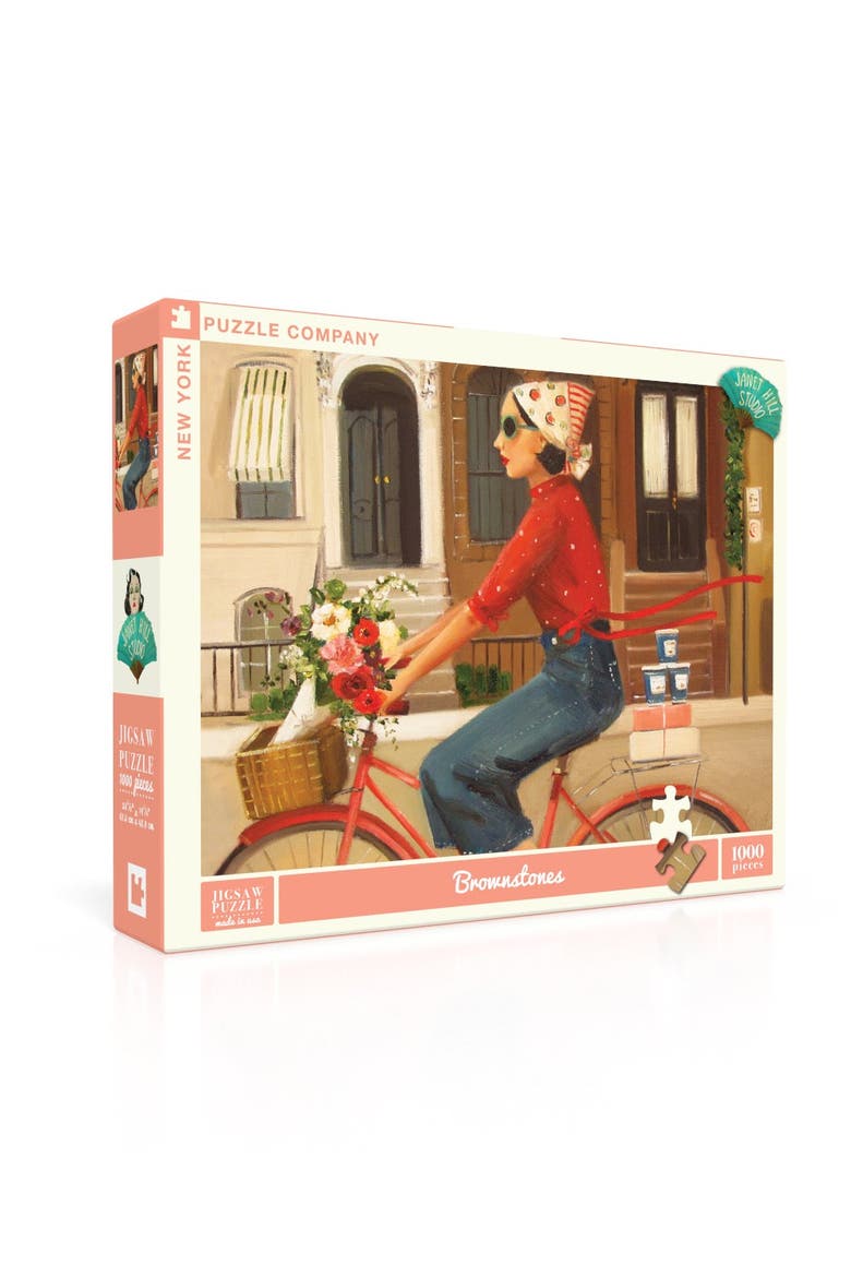 Brownstones 1000 Piece Puzzle, Alternate, color, No Color