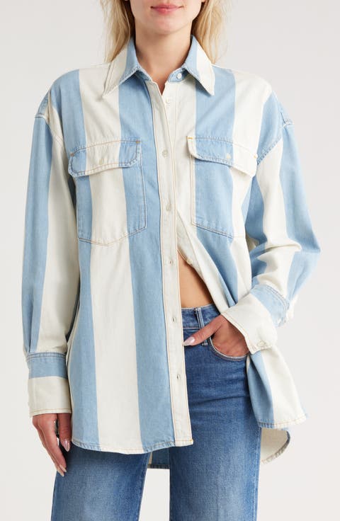 The Borrowed Cotton Button-Up Shirt