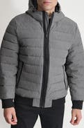 DKNY Zip Front Quilted Jacket