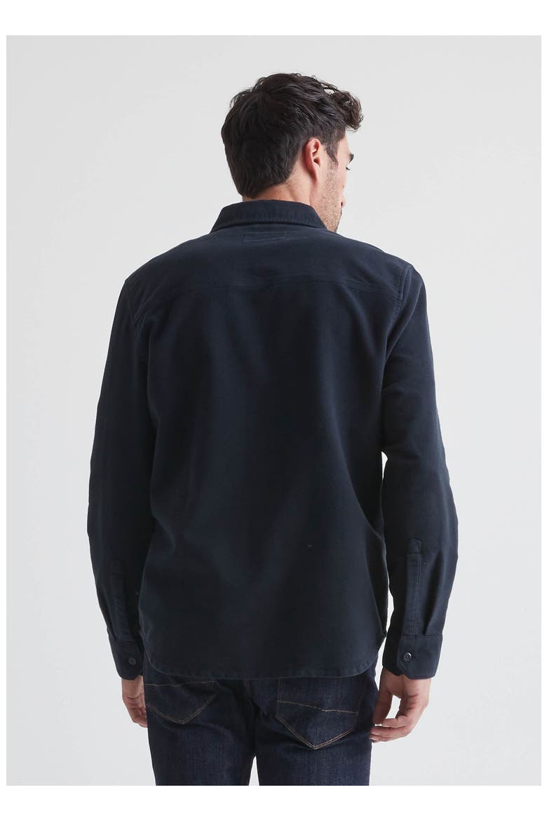 No Sweat Moleskin Shirt, Alternate, color, Navy