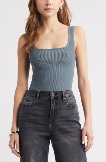 超人気の雑貨店 Open Edit Luxe Sculpt Rib Tank | Nordstrom トップス