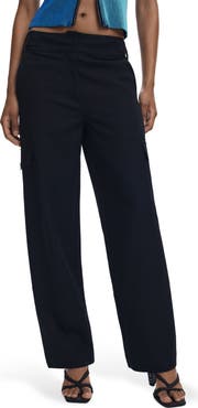 Desigual Wide Leg Cargo Pants