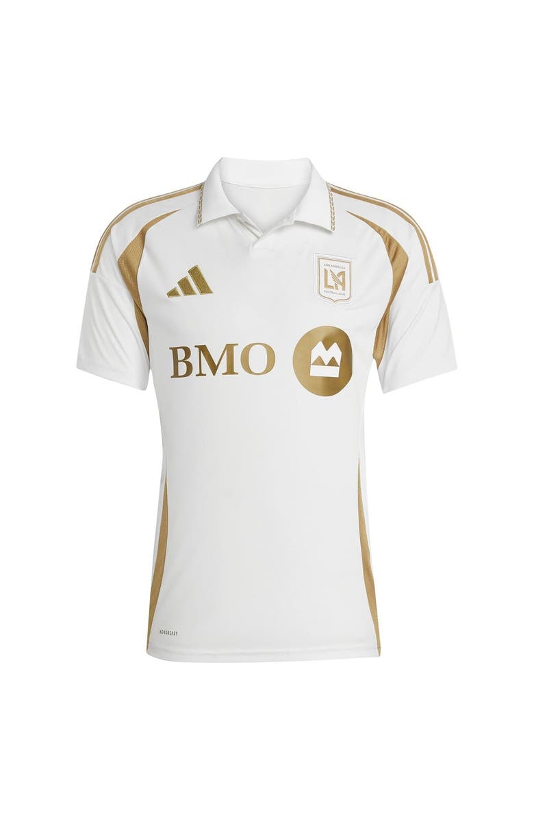 adidas Men's adidas Denis Bouanga White LAFC 2025 Secondary Replica Player Jersey, Alternate, color,
