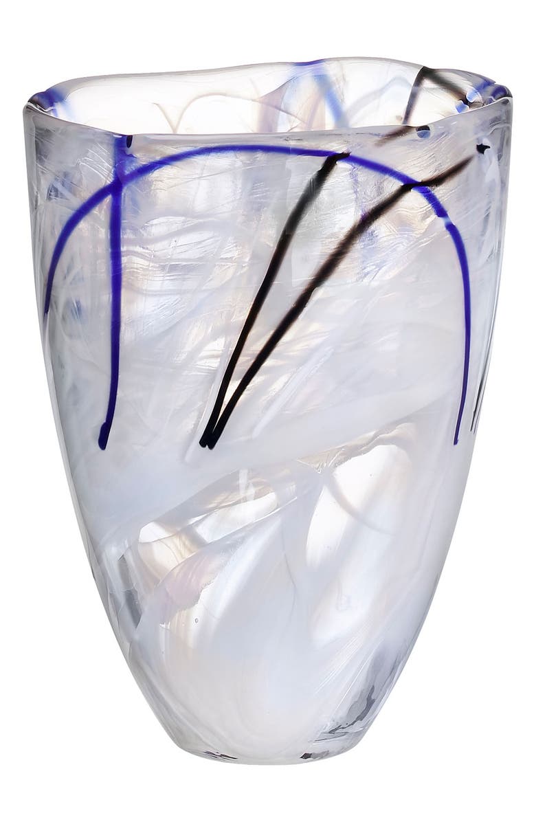 Kosta Boda 'Contrast' Vase, Main, color, 
