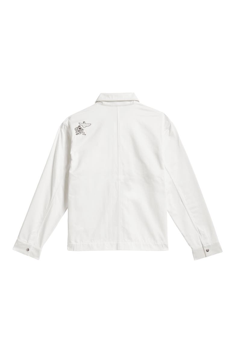 x Skateboarding Mark Gonzales Jacket, Alternate, color, CORE WHITE