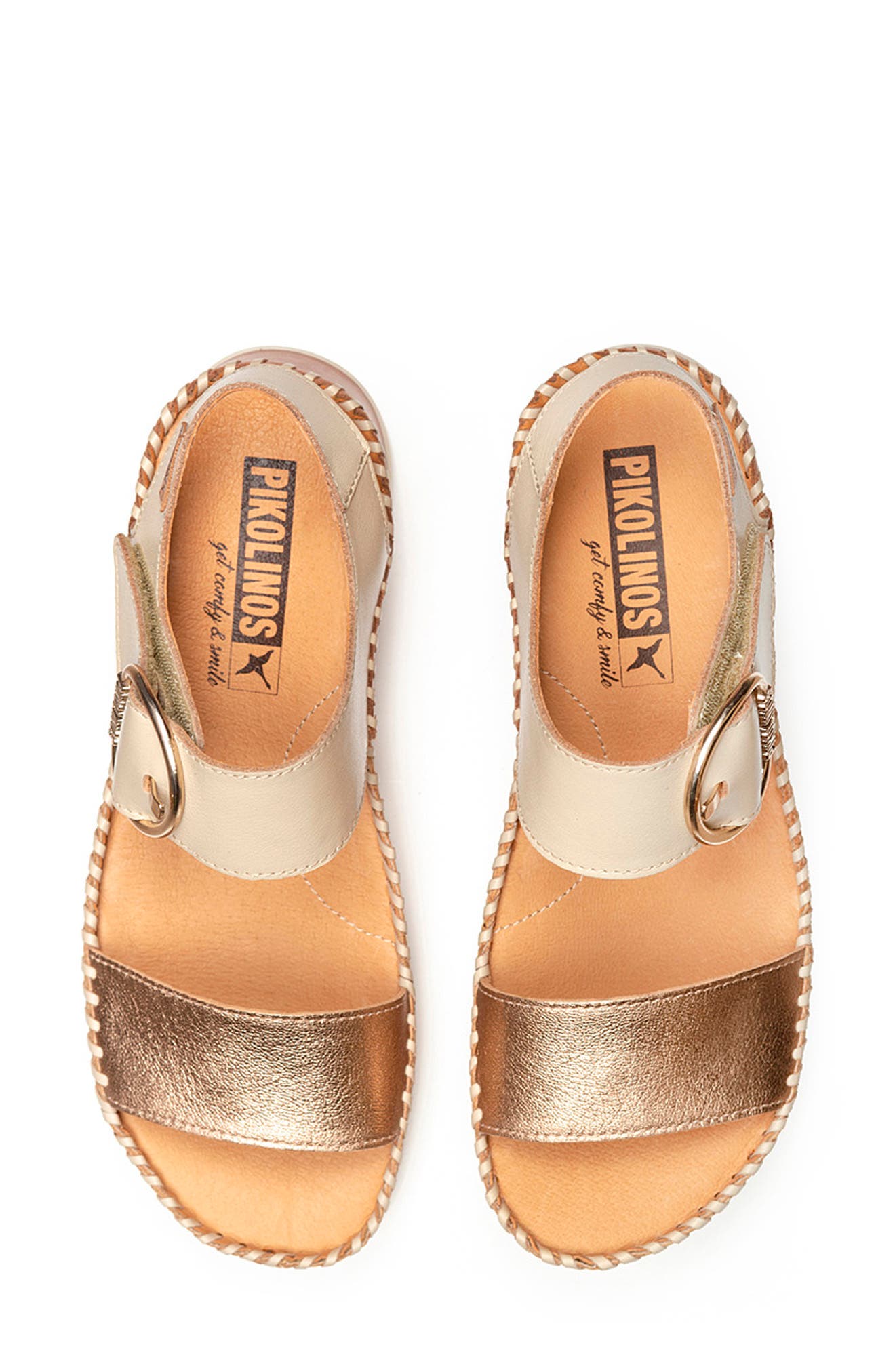 Marina Platform Sandal, Alternate, color, CHAMPAGNE