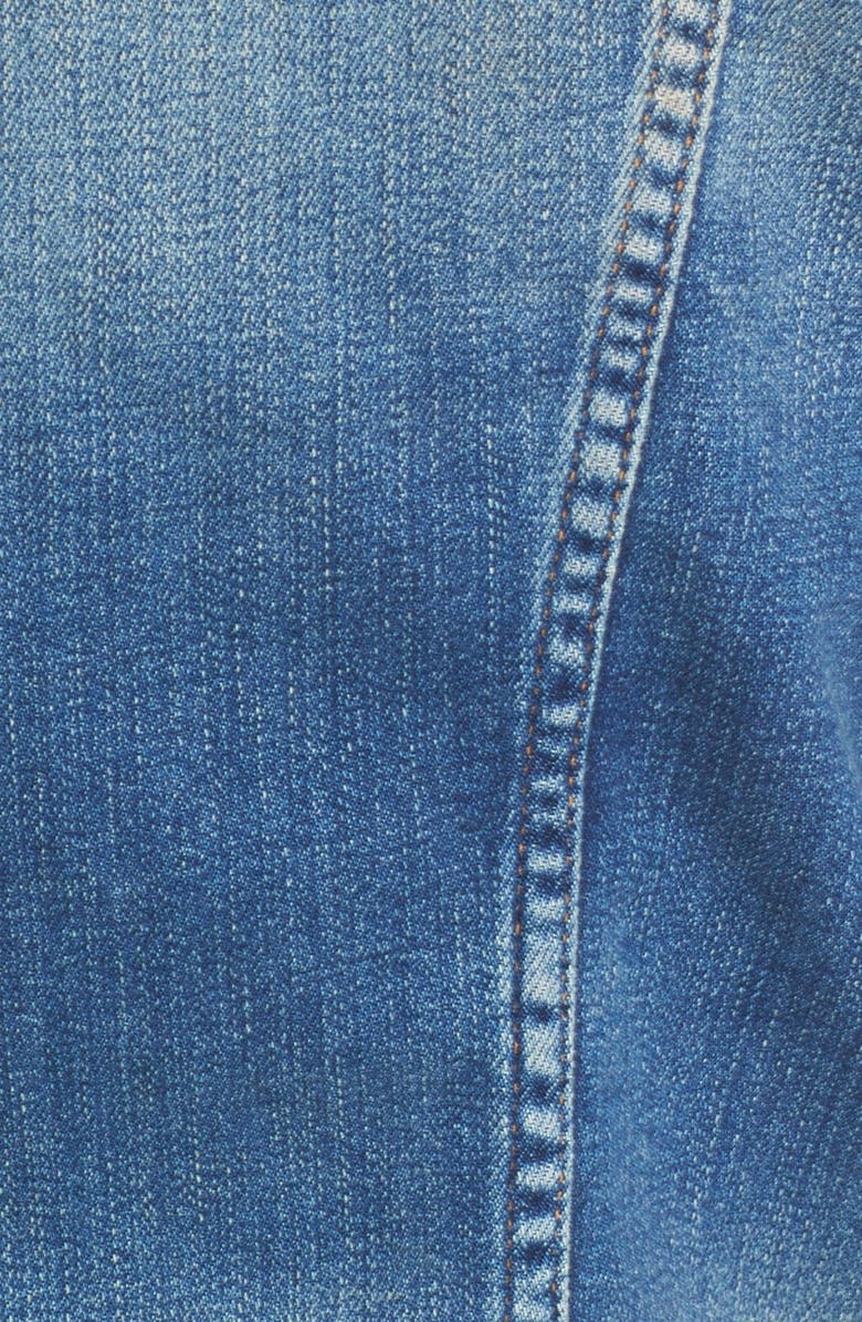 L'AGENCE Slim Fit Denim Jacket, Alternate, color, Authentiqu