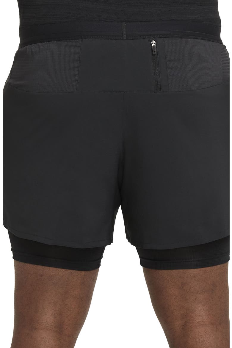 Dri-FIT Flex Stride Pocket 2-in-1 Running Shorts, Alternate, color, BLACK/ BLACK