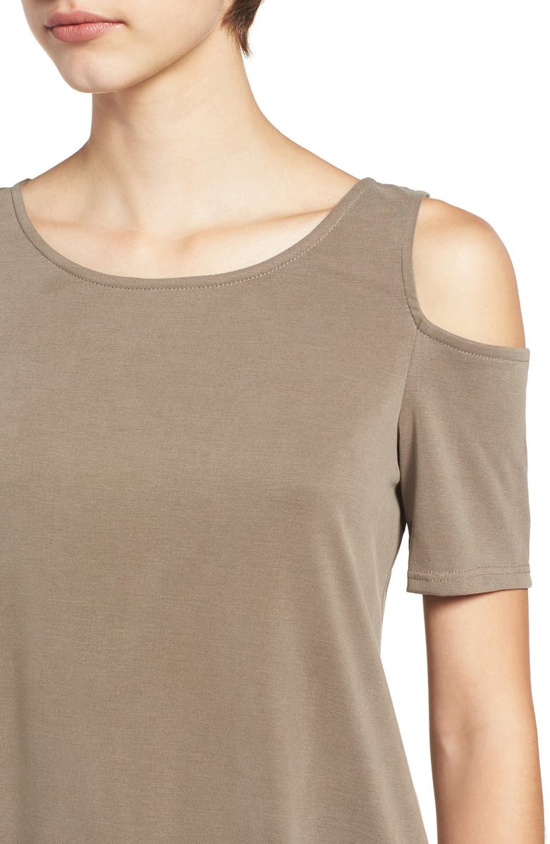 Ten Sixty Sherman Cold Shoulder Tee, Alternate, color,