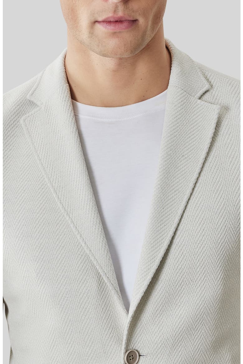 Eryx Cotton & Linen Blend Herringbone Sport Coat, Alternate, color, MOONSTONE