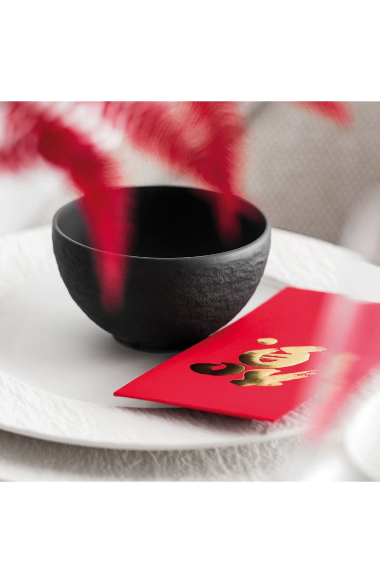 Villeroy & Boch Manufacture Rock blanc Dinner Plate, Alternate, color, White