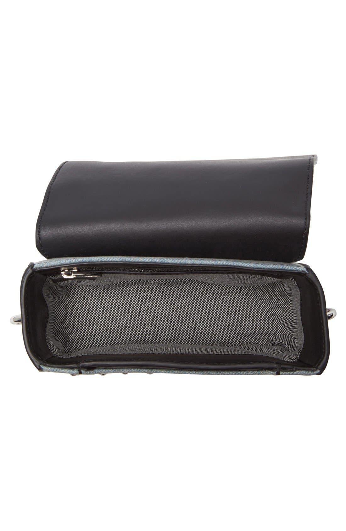 Alexander Wang Mini Prisma Studded Crossbody Bag, Alternate, color, 