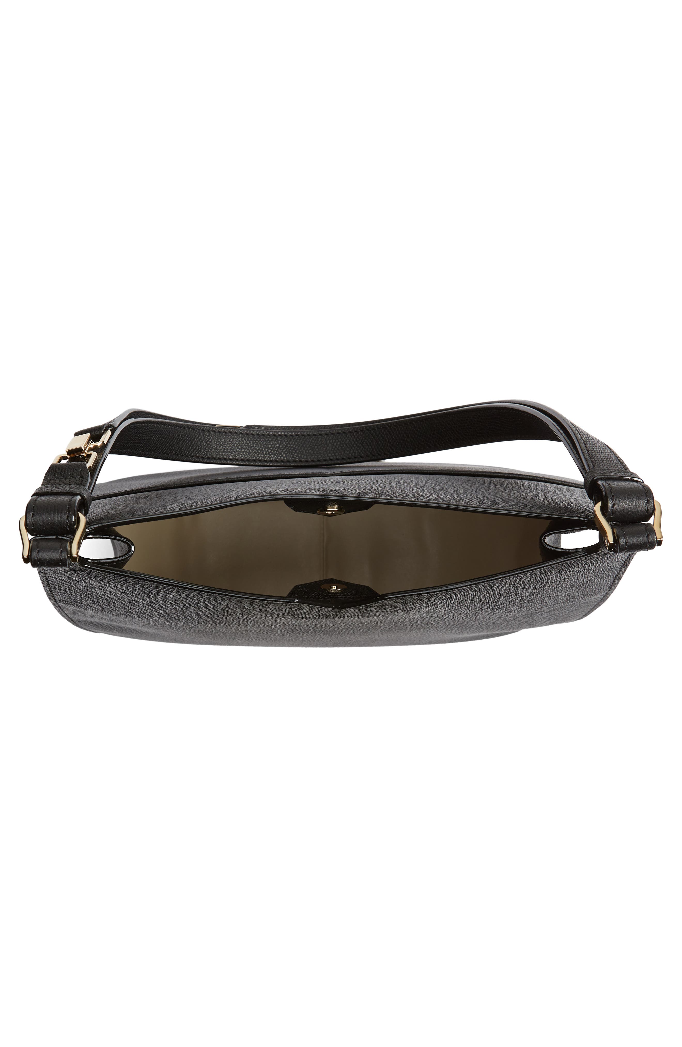 Valextra Medium Weekend Leather Hobo, Alternate, color, 