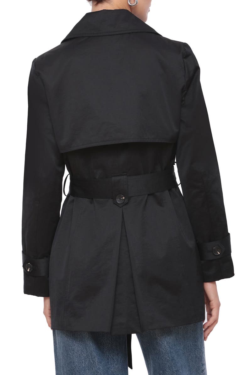 Avec Les Filles Classic Short Trench Coat, Alternate, color, 