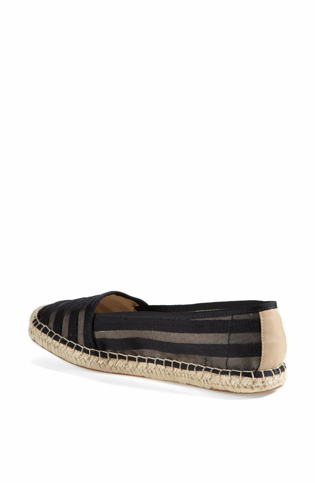 'Whip' Flat, Alternate, color, BLACK STRIPE