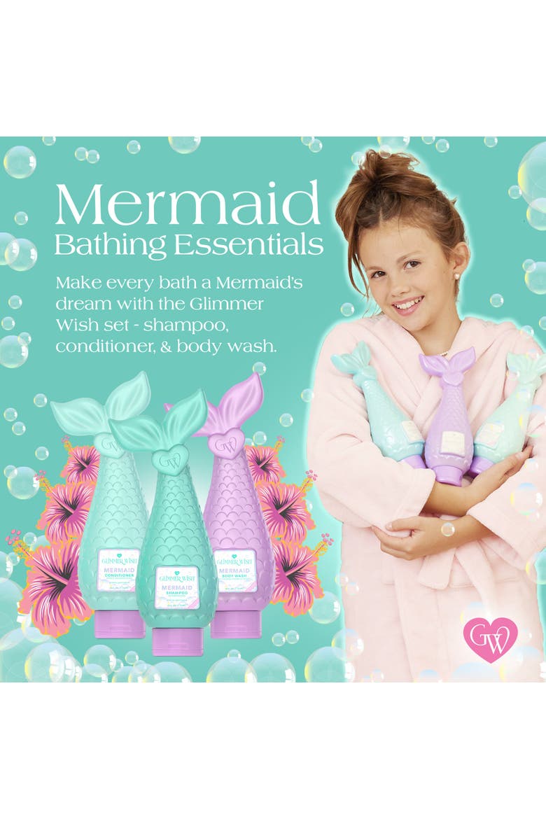 Mermaid Hair and Body Essentials, Alternate, color, No Color