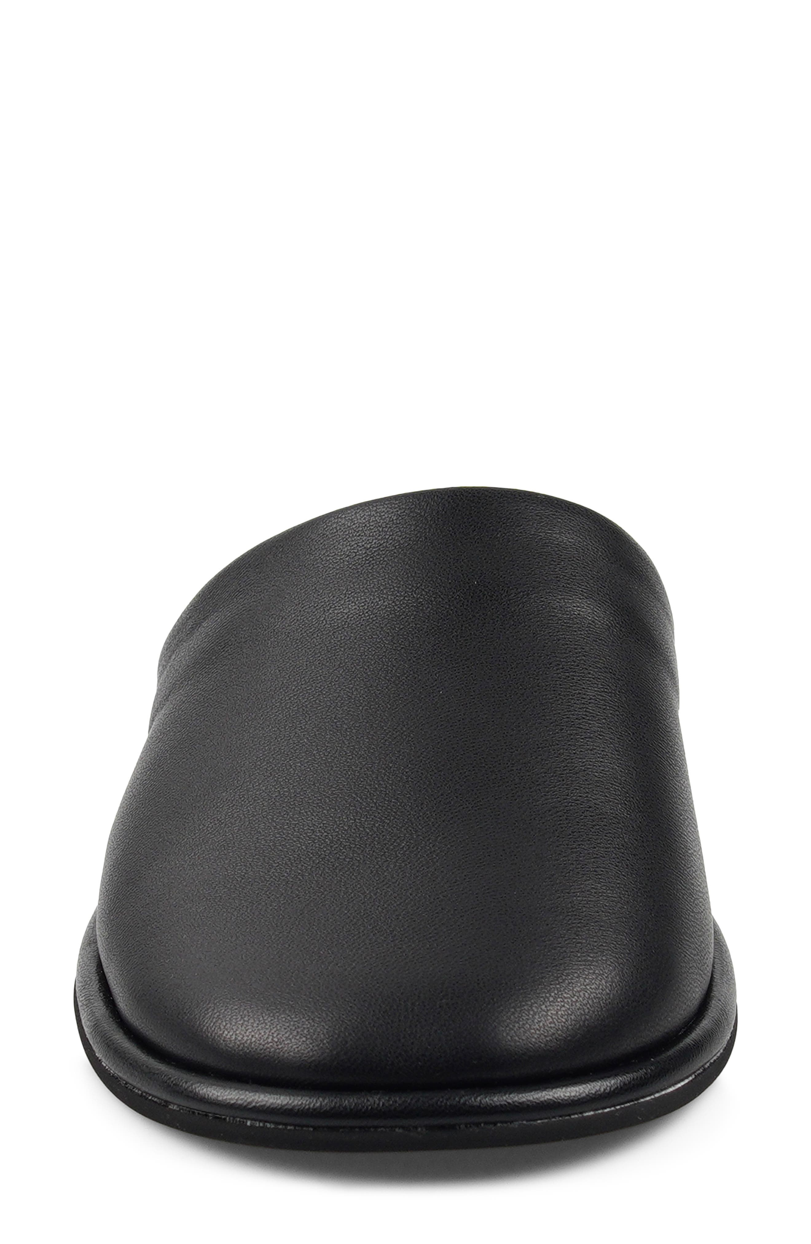 Essexx Slipper, Alternate, color, BLACK LEATHER