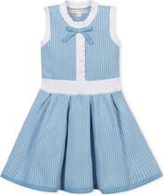 Hope & Henry Kids' Organic Button Front Tank Sweater Dress