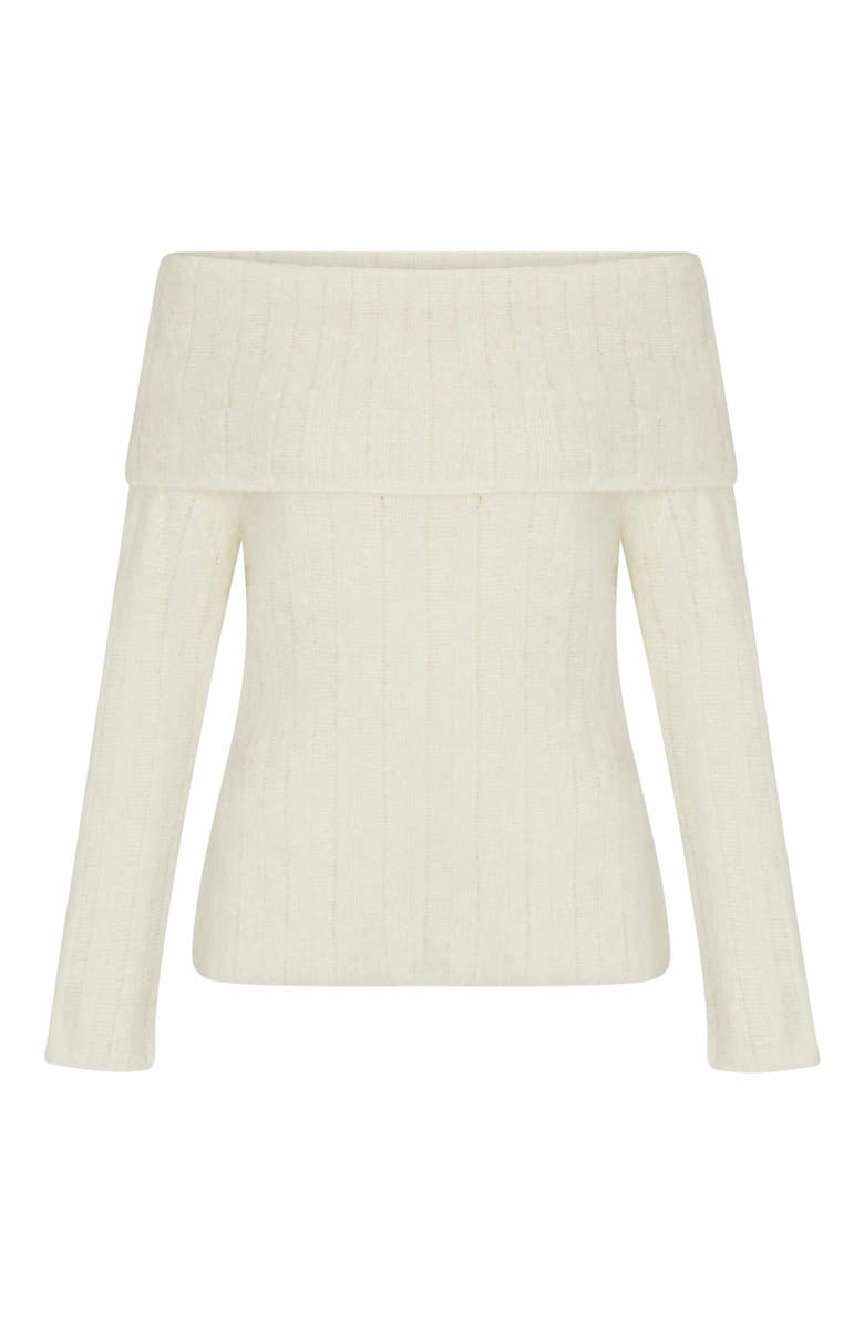 Rebecca Taylor Miro Sweater, Main, color, Eggshell