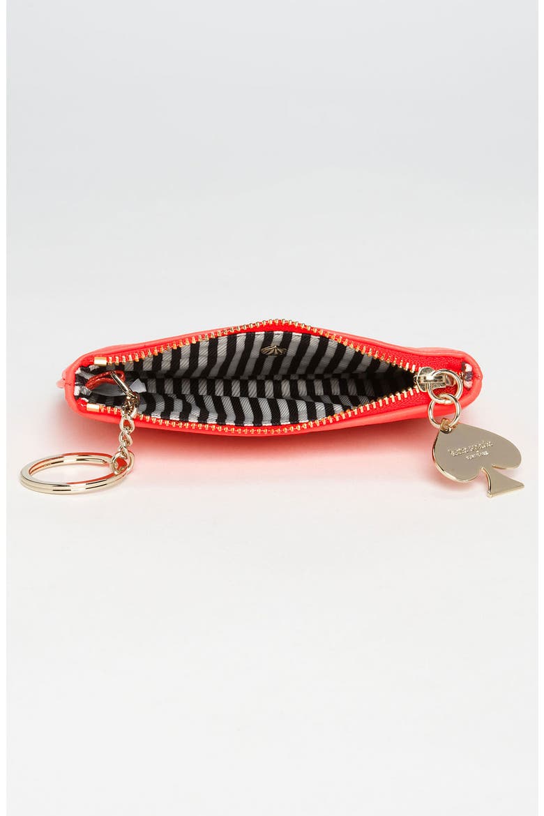 'coin a phrase - shoe fund' coin purse, Alternate, color, MARASCHINO