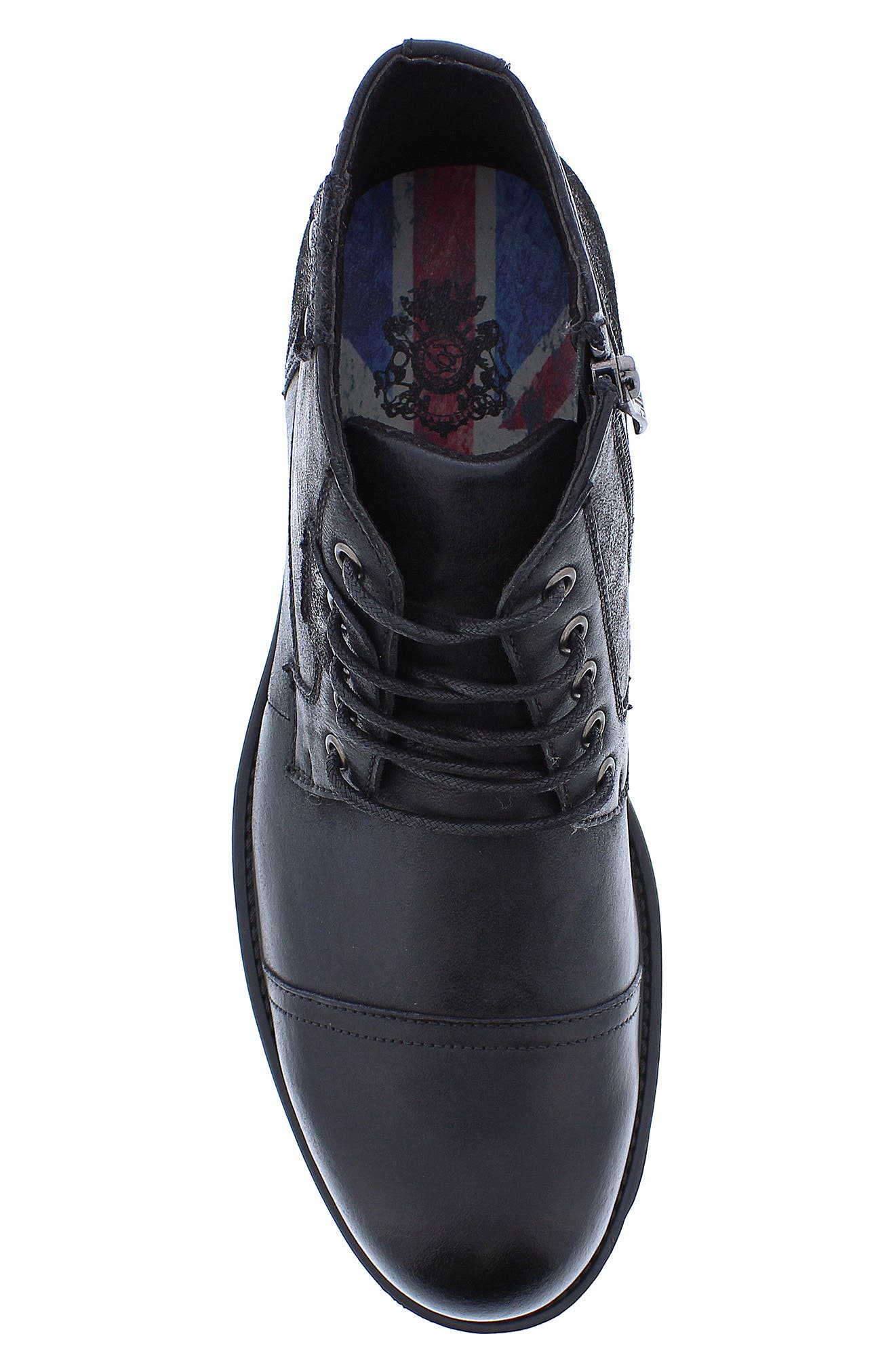 English Laundry Randolph Cap Toe Leather Chukka Boot, Alternate, color, 